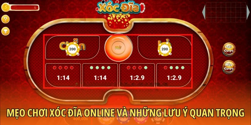 Mẹo chơi xóc đĩa online và những lưu ý quan trọng
