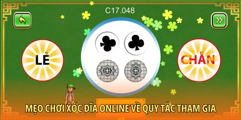 Mẹo chơi xóc đĩa online về quy tắc tham gia