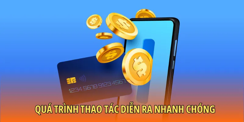 Quá trình thao tác diễn ra nhanh chóng chỉ với 3 - 5 phút