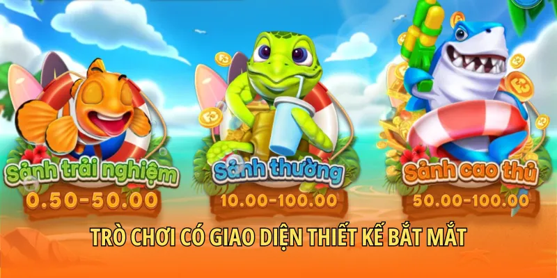 Trò chơi có giao diện thiết kế bắt mắt, đồ họa chân thực